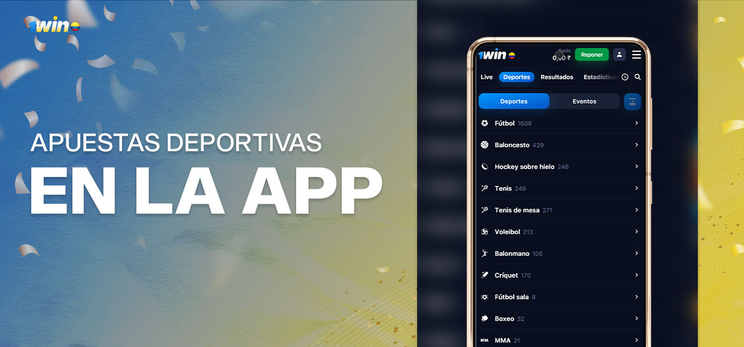 apostas esportivas no aplicativo 1win na Colômbia
