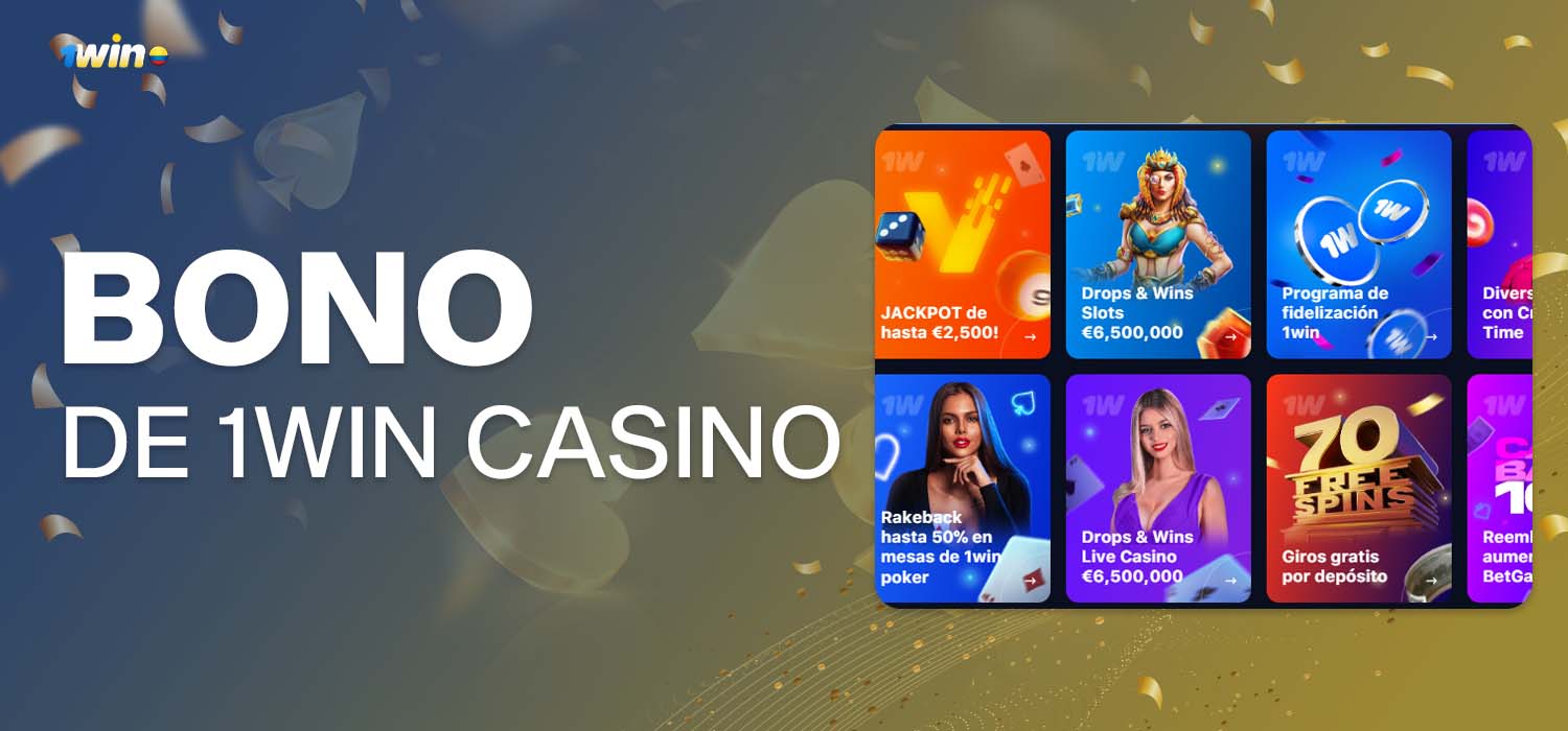 1win casino bonus for users from colombia